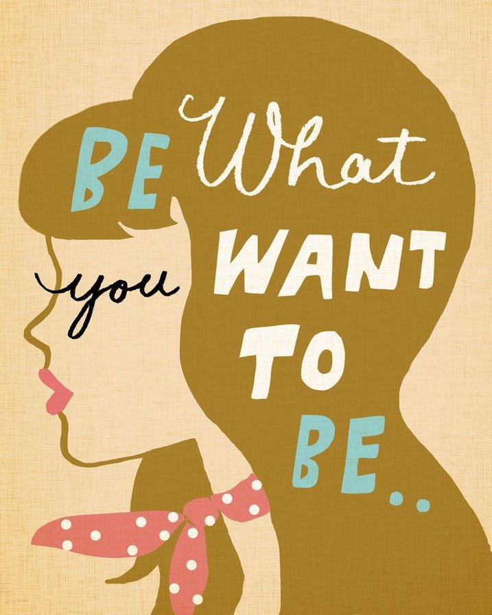 Be What you want - оригинал