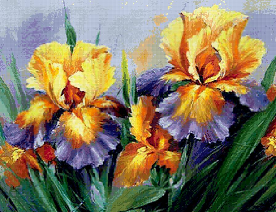 Ирисы. Для себя. - предпросмотр