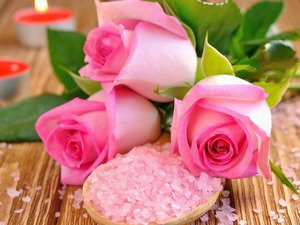 Розовые розы - цветы, букет - оригинал