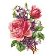 Схема вышивки «розочка»