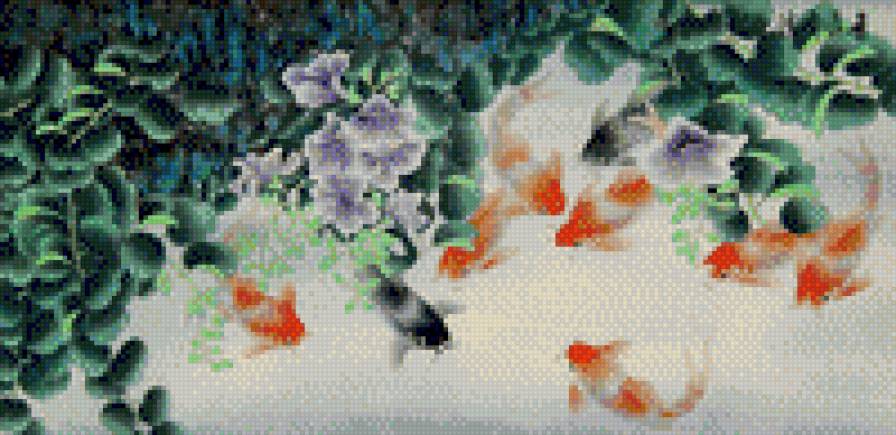 рыбки - фэн шуй, 9 рыбок, рыбки - предпросмотр