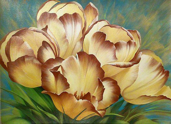 Тюльпаны - цветы, тюльпаны - оригинал