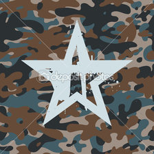 Оригинал схемы вышивки «camo star 100x100» (№1085859)