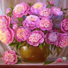 Схема вышивки «Цветы»