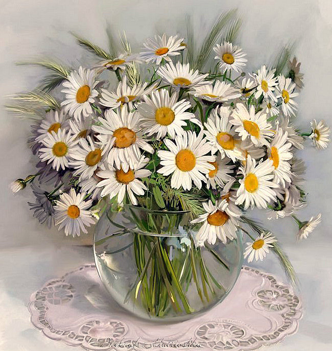 Ромашки. для себя. - оригинал