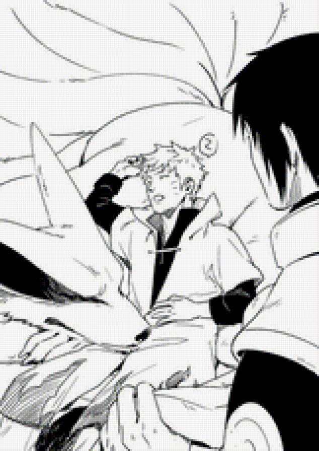 Спящий Хокагэ и Курама - хокагэ, курама, страна, огня, наруто, девятихвостый, узумаки - предпросмотр