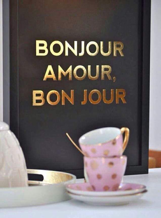 bon jour - оригинал