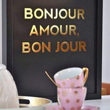 bon jour
