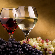 Схема вышивки «vino»