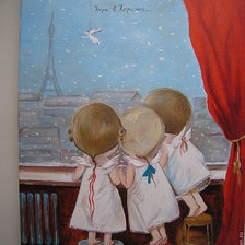 Схема вышивки «париж Гапчинская»