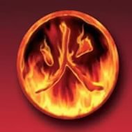 стихия огня - символ, стихия. огонь, знак - оригинал