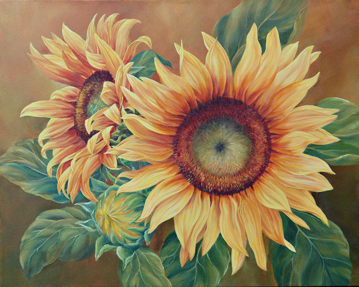 подсолнух - оригинал