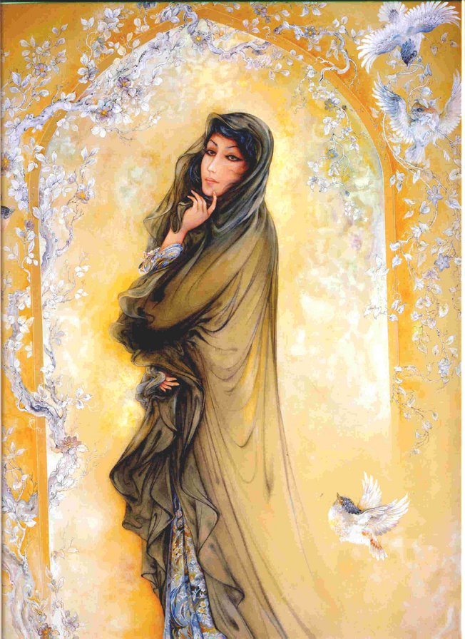 картина - женский образ женщины портрет картины восток - оригинал