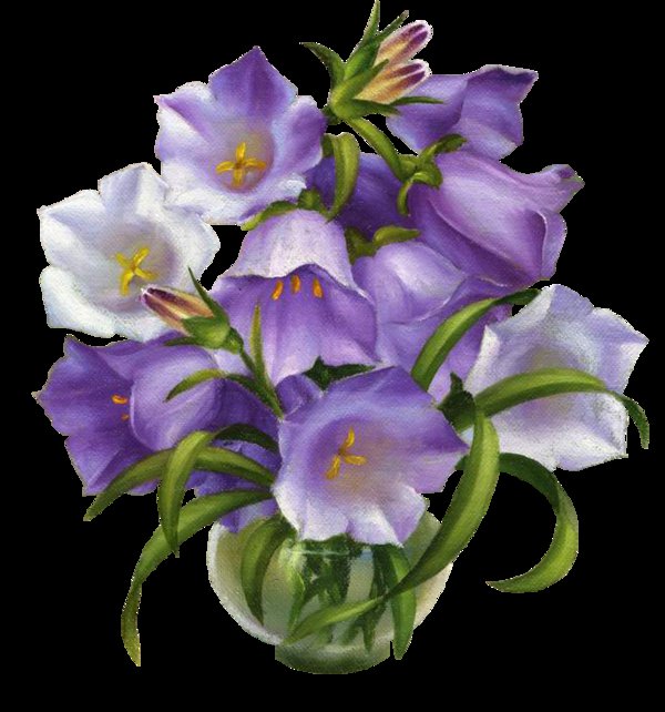 Цветы - живопись, букет, красота, цветы, картина - оригинал