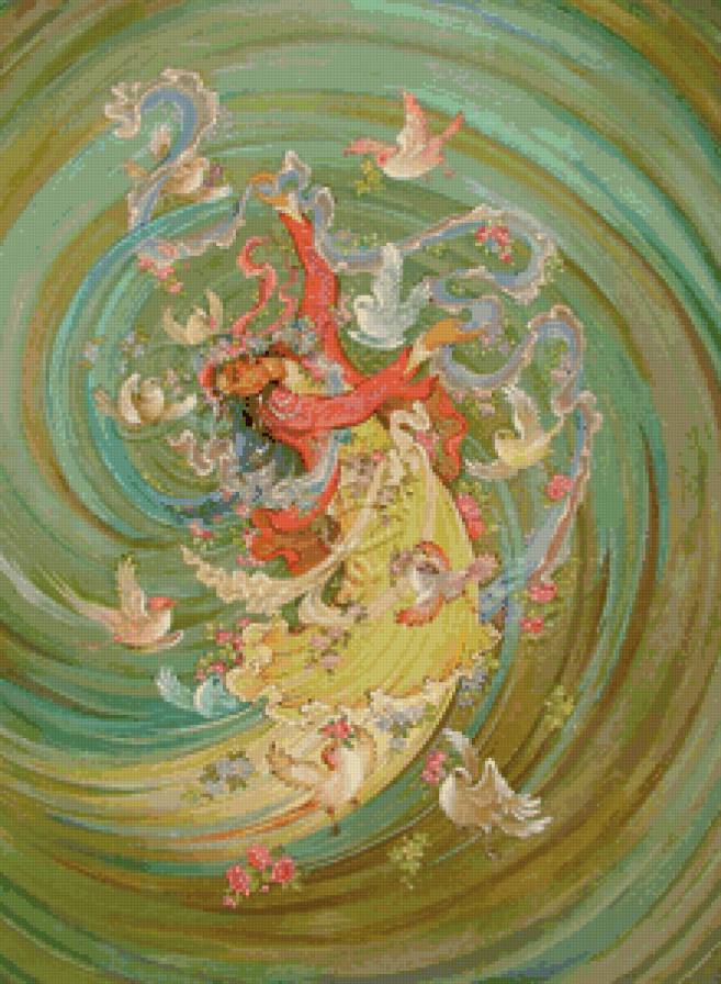 картина - богиня, женщина, красота - предпросмотр