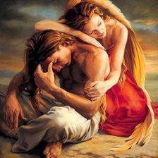 Схема вышивки «пара2»