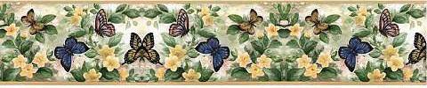 бордюр - бабочки бордюр - оригинал