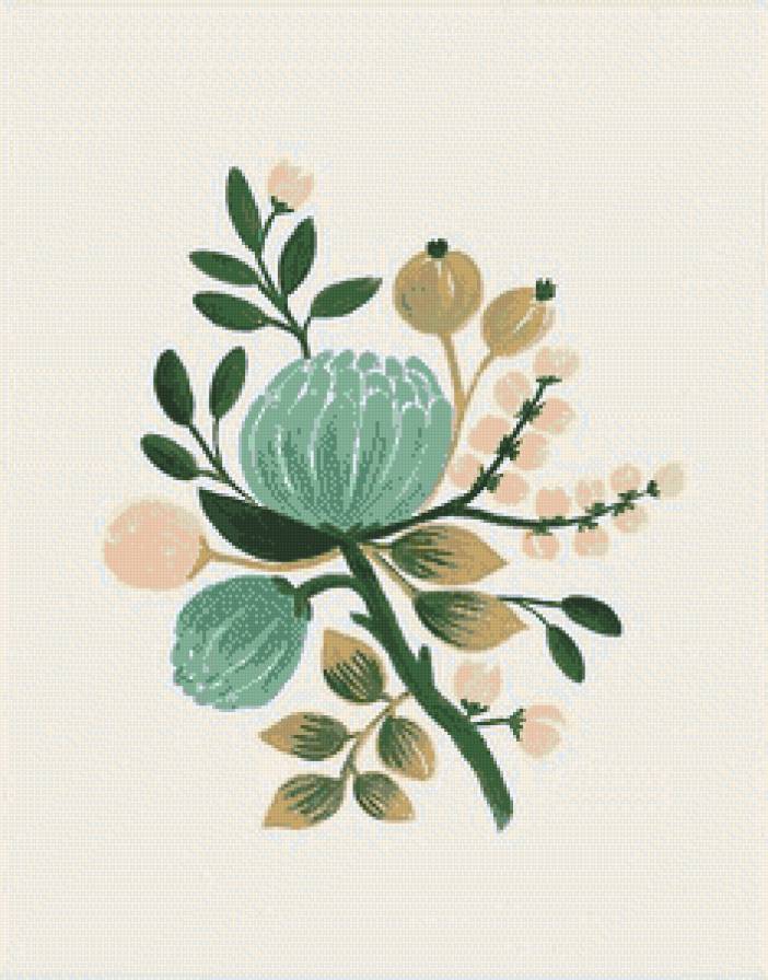 Blue Flower - предпросмотр