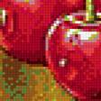 Предпросмотр схемы вышивки «яблоки и вишни на ветке» (№1091382)
