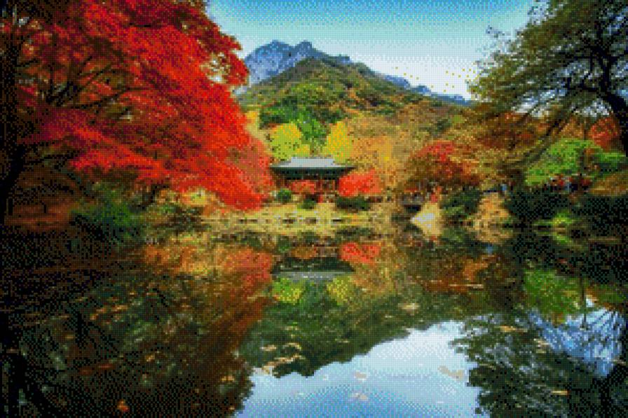 Пейзаж Южной Кореии - предпросмотр