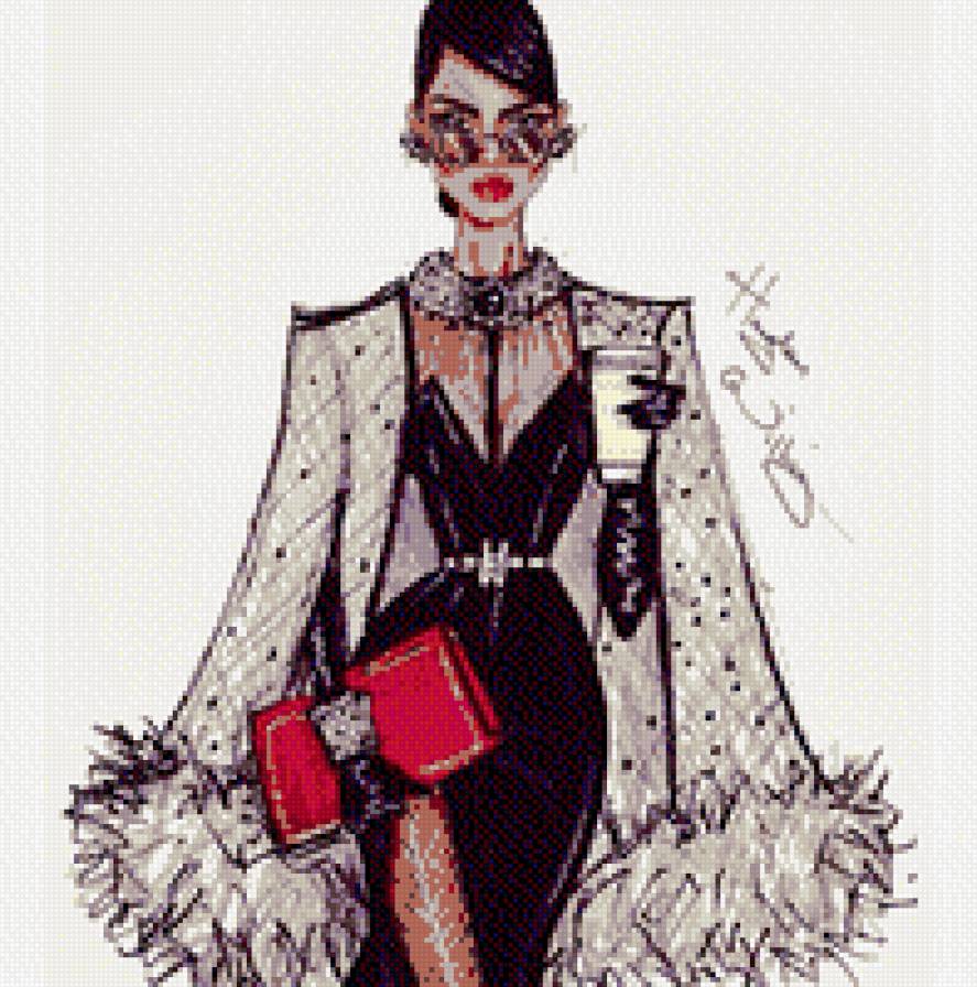 Девушка с кофе 25 - предпросмотр