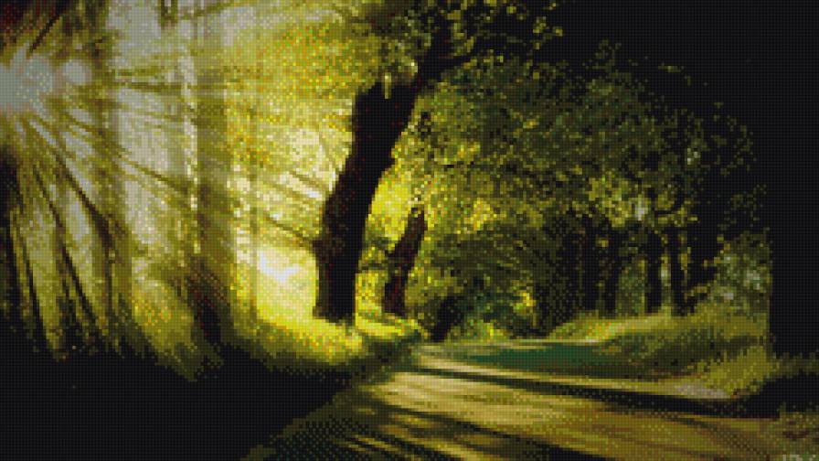 Летний парк - лето - предпросмотр