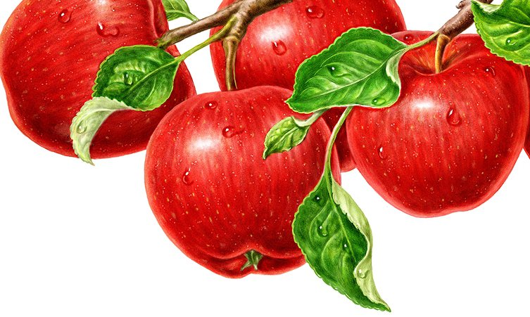 Яблоки - фрукты, на кухню - оригинал