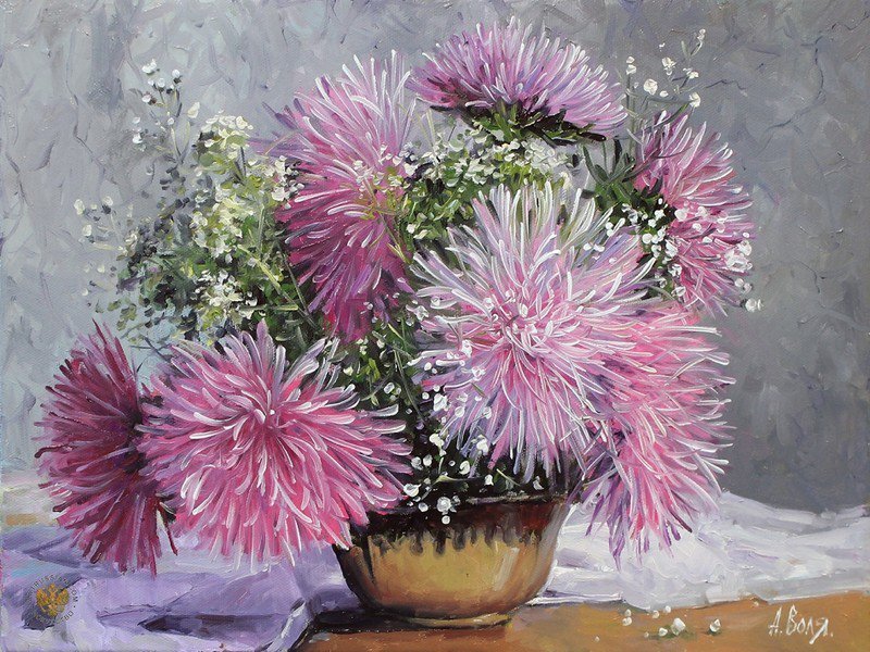 астры - оригинал