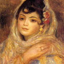 Алжирская женщина (Ренуар)