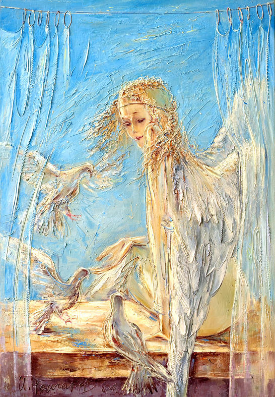 Ангел - художник игорь гончаров - оригинал