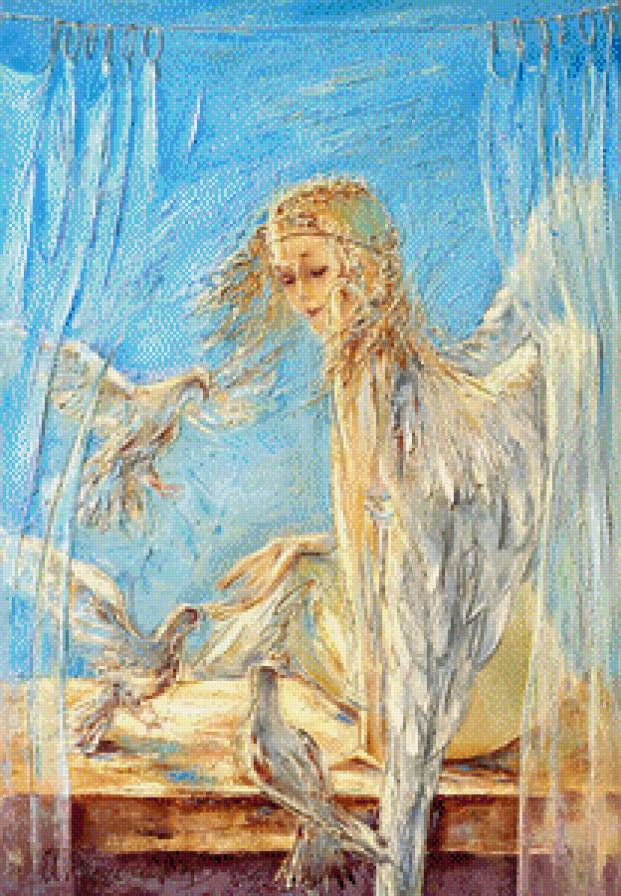 Ангел - художник игорь гончаров - предпросмотр