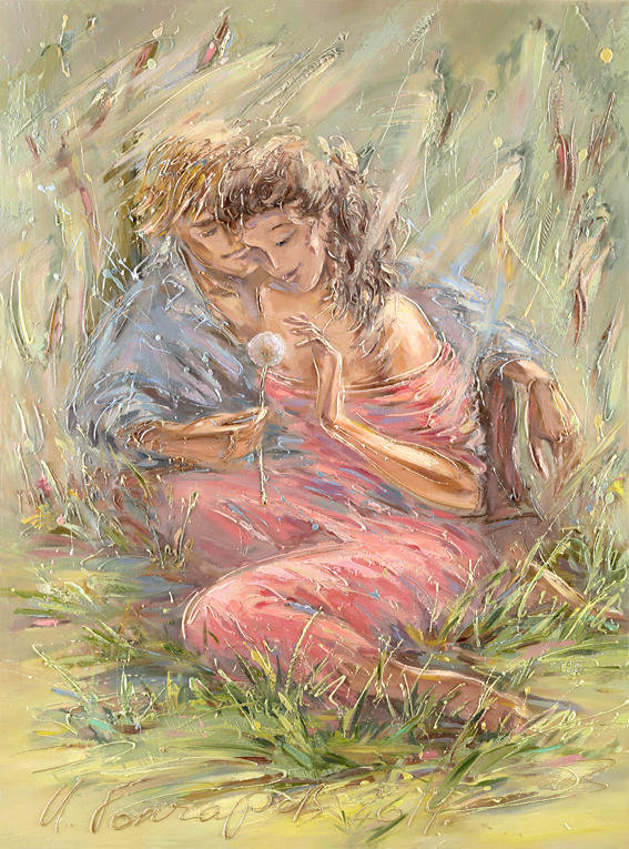 Весна - художник игорь гончаров - оригинал