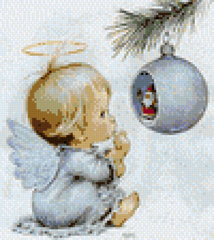 Ангелочек в Новый год-2 - предпросмотр