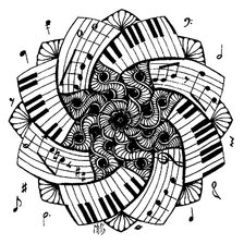mandala piano