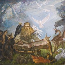 Схема вышивки «старые сказки»