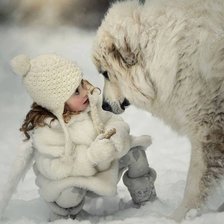 Схема вышивки «wolf»