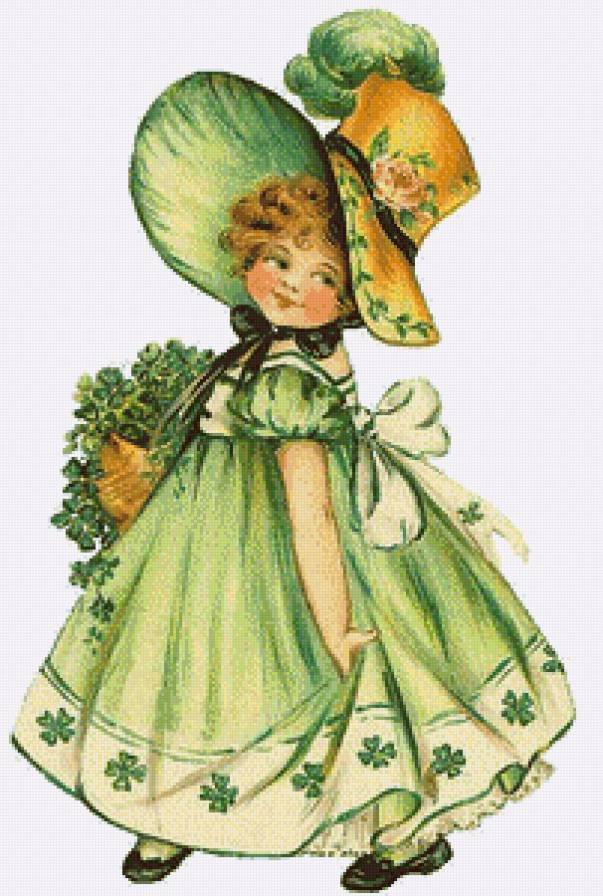 Ирландская девочка - девочки, национальность, куклы - предпросмотр