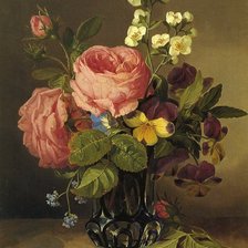 Схема вышивки «букет»