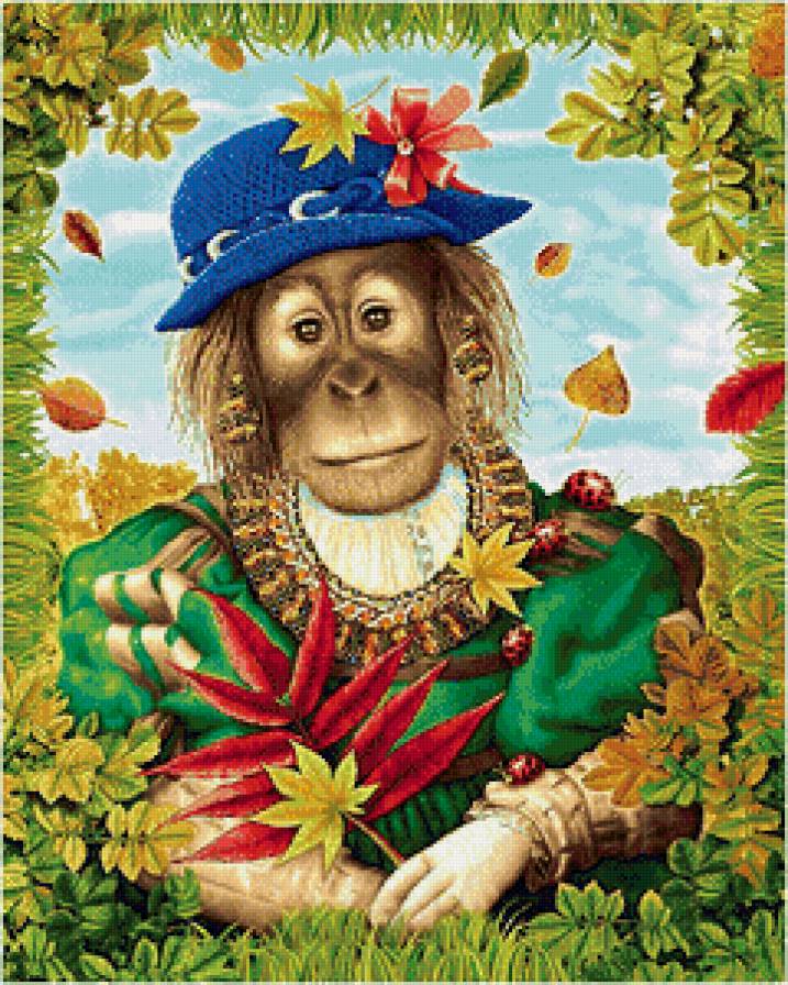 Обезьяна - предпросмотр