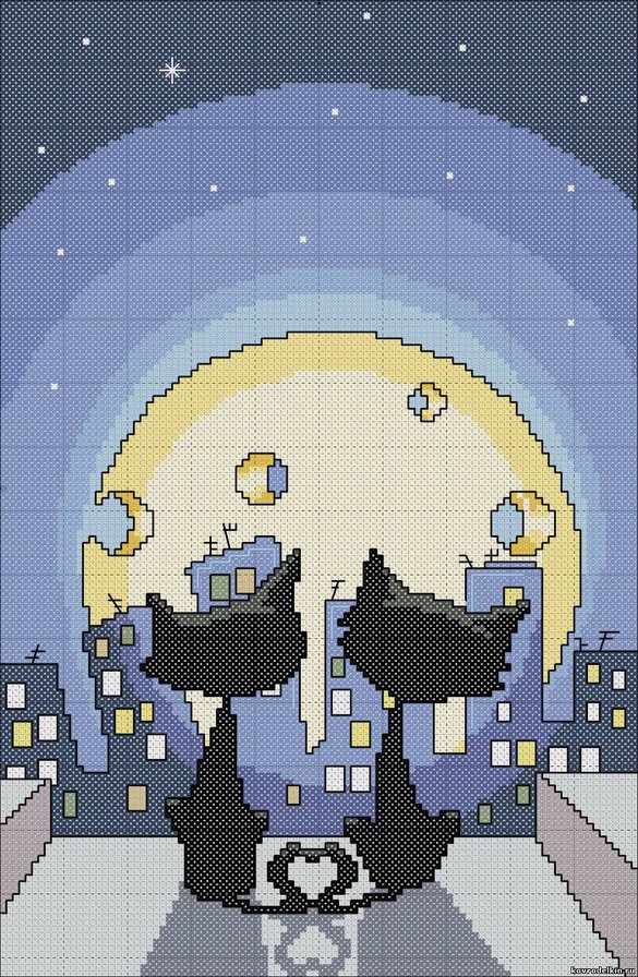 Коты - луна, коты - оригинал