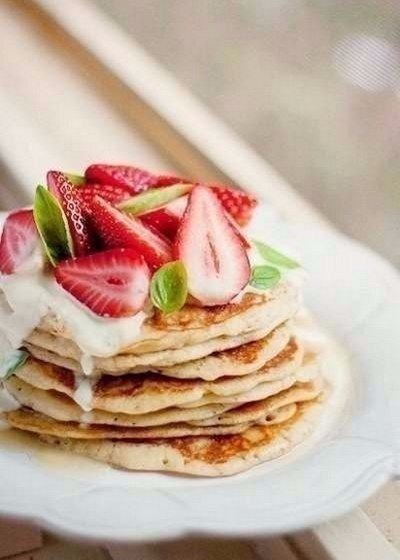 Блинчики с клубникой - оригинал