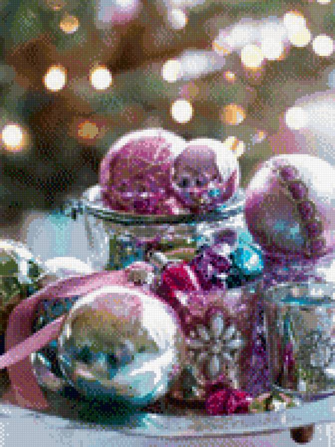 Елочные игрушки - предпросмотр