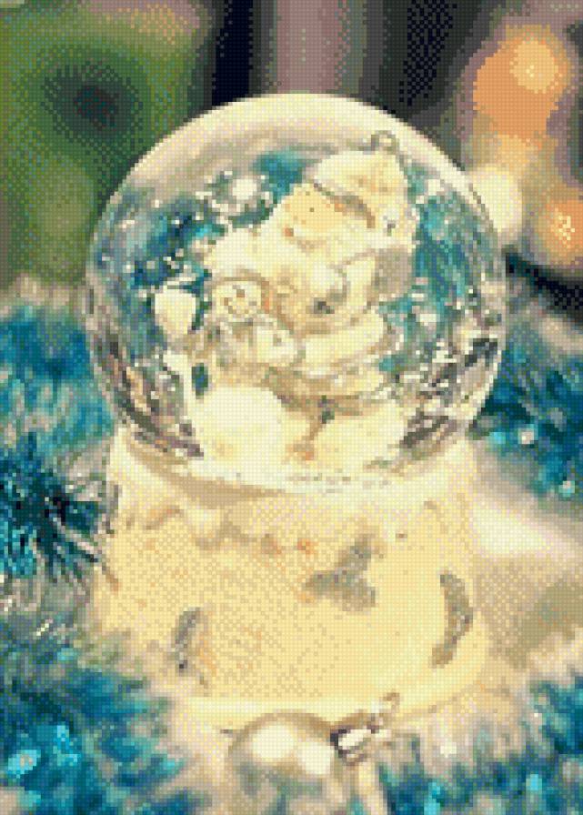 Шар новогодний - предпросмотр