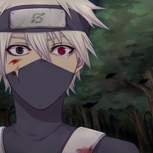 Схема вышивки «Kakashi»
