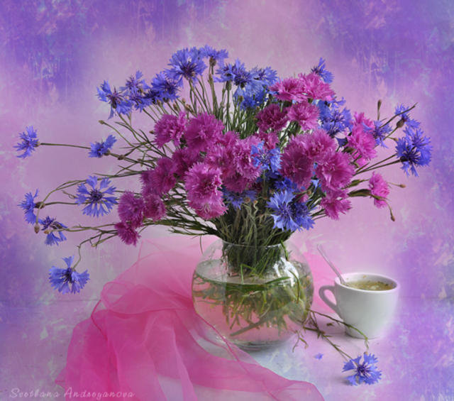 Васильки - оригинал