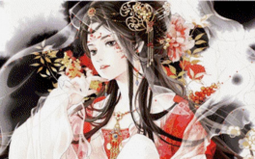 Красавица - фэнтези, искусство, картина, живопись - предпросмотр