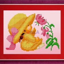 Схема вышивки «малышка»