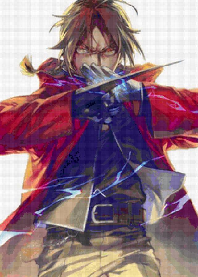 Эдвард Эльрик - стальной алхимик - предпросмотр