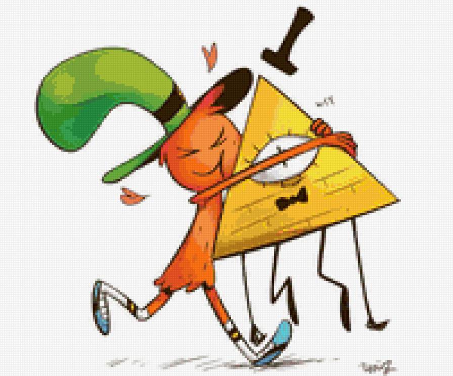 Билл и Тут и там - тут и там, с приветом по планетам, gravity falls, bill - предпросмотр