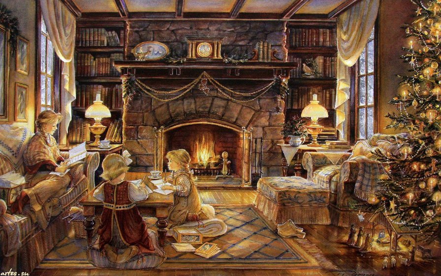 Накануне Праздника - оригинал